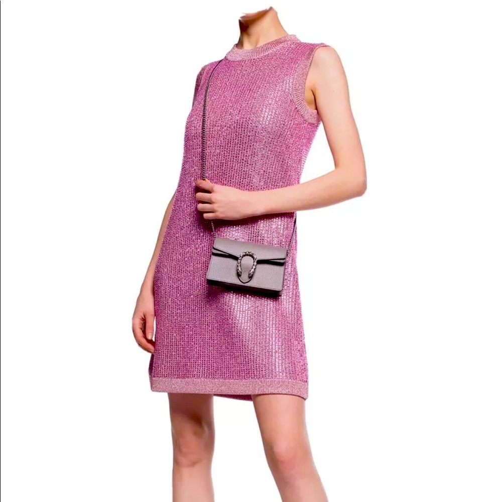 NWT Gucci pink sequins dress size small/medium
